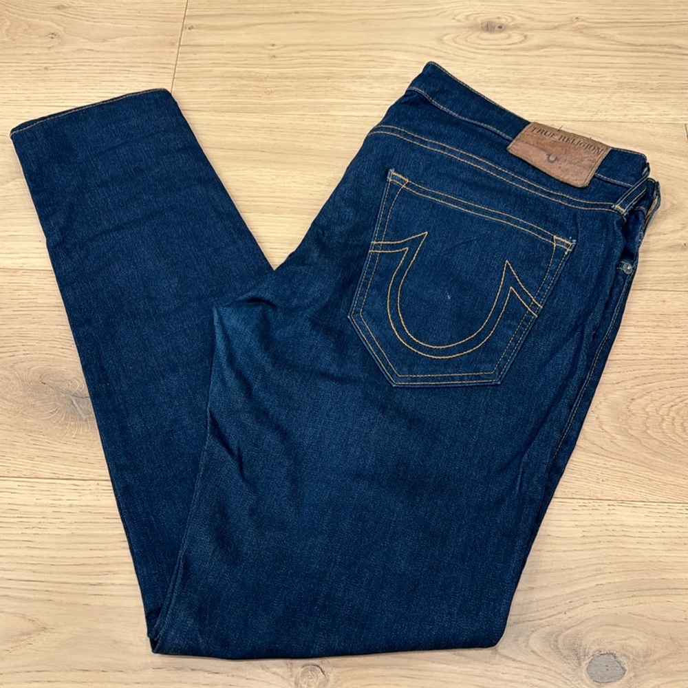 True Religion dark Blue Pants - Like New!